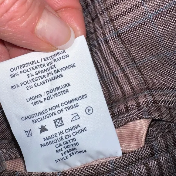NWT Frank And Oak plaid blazer